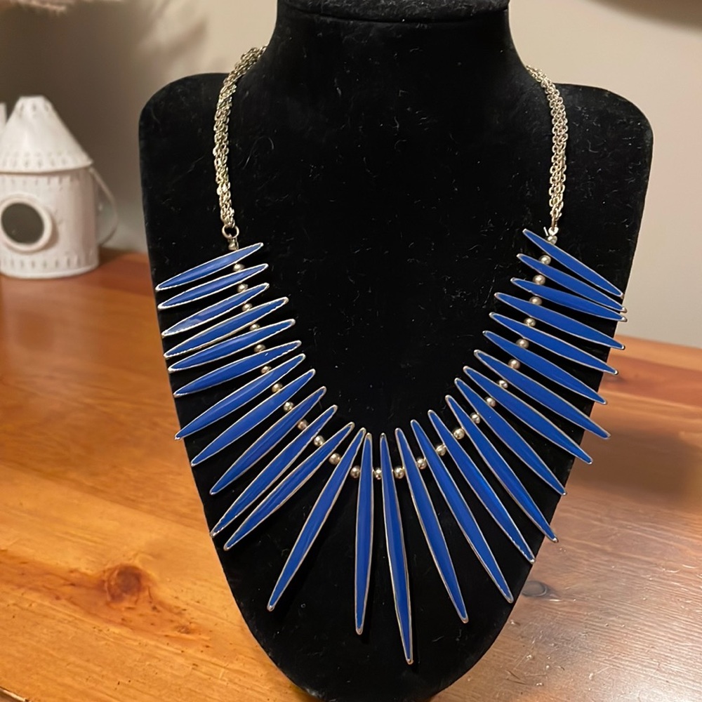 Amrita Singh Cobalt Blue Statement Necklace